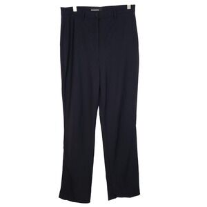 CAMBIO Pants Womens 8 Black Sarah Straight Leg Stretch Dress Trousers